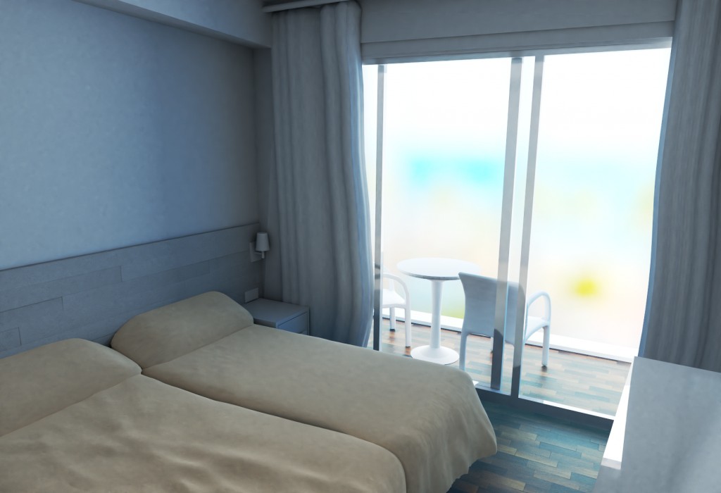 Hotel Room render preview image 1